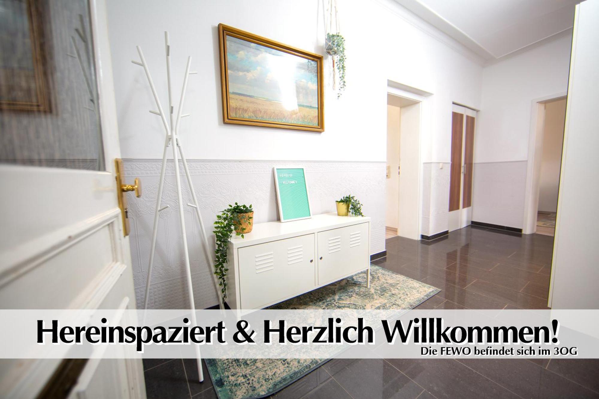 80M2 3R Wohnung Mit Privatem Parkplatz, Kingsize Betten, Smart-Tv, Etc Erfurt Exterior foto